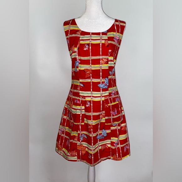 Lilly Pulitzer Dresses Lilly Pulitzer Butterfly Print Red Dress